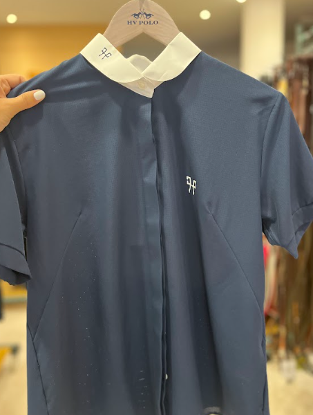 POLO HORSE PILOT DESING WOMAN AZUL MARINO